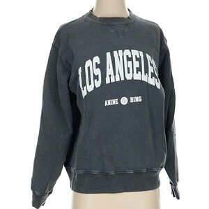 Anine Bing Women’s Faded Black Los Angeles Sweater